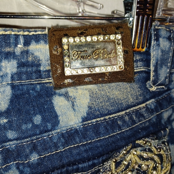 JEANS 9/10 JUNIORS SKINNY True Rock Jeans - Picture 6 of 9